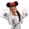 Luvas e Tiara com Fita da Minnie Mouse Disney Clássica