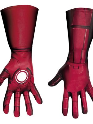 Luvas Homem de Ferro Adulto Longa Os Vingadores