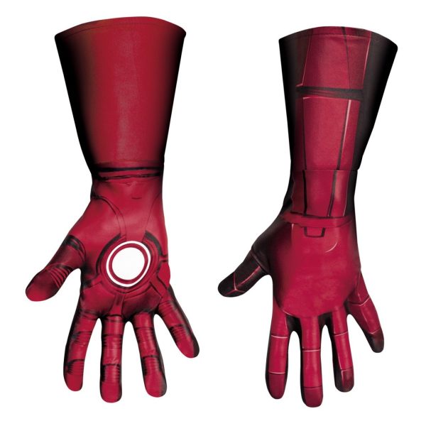 Luvas Homem de Ferro Adulto Longa Os Vingadores Luvas Homem de Ferro Adulto Longa Os Vingadores