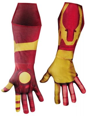 Luvas Homem de Ferro Iron Man 3 Mark 42 Longa Longa