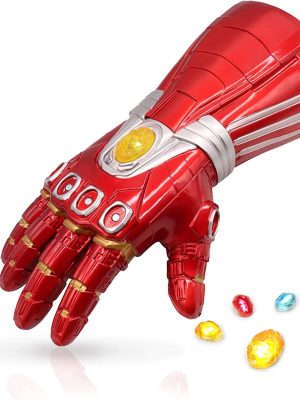 Luvas Homem de Ferro Iron Man 3 Mark 42 Adulto Longa