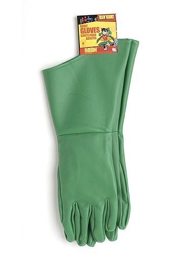 Luvas Verde Aquaman Adulto Luxo Luvas Verde Aquaman Adulto Luxo