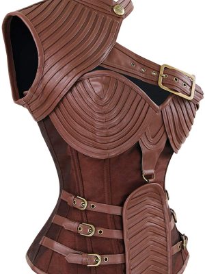 Corsete Um Ombro Mad Max Luxo Corsete Um Ombro Mad Max Luxo