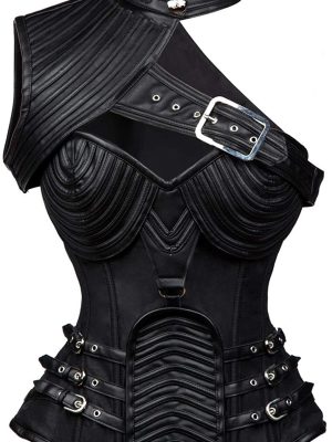 Corsete Um Ombro Mad Max Luxo Mar Corsete Um Ombro Mad Max Luxo Mar