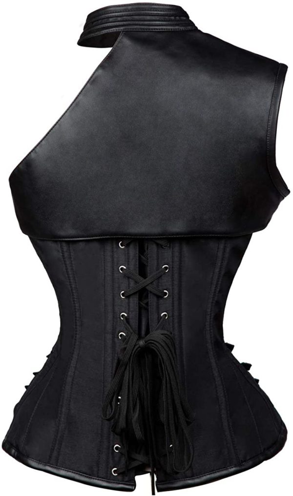 Corsete Um Ombro Mad Max Luxo Mar Corsete Um Ombro Mad Max Luxo Mar