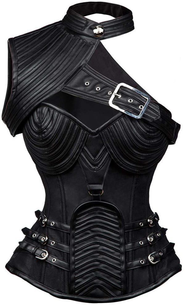Corsete Um Ombro Mad Max Luxo Mar Corsete Um Ombro Mad Max Luxo Mar