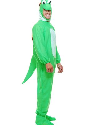 Fantasia Yoshi Macacão Adulto Masculino Fantasia Yoshi Macacão Adulto Masculino