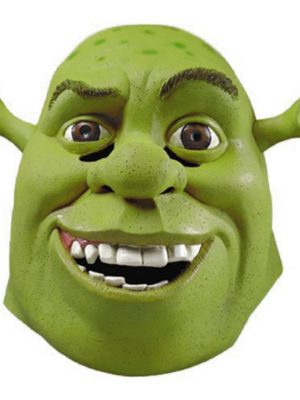Fantasia Shrek Adulto Máscara de Látex