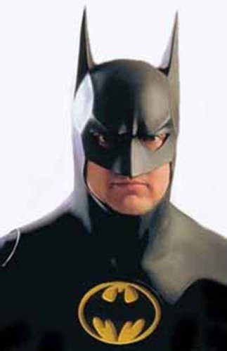 Máscara Adulto Batman Clássica Luxo Máscara Adulto Batman Clássica Luxo