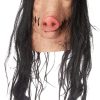 Máscara Adulto Billy de Jogos Mortais Saw Jigsaw Pig Porco
