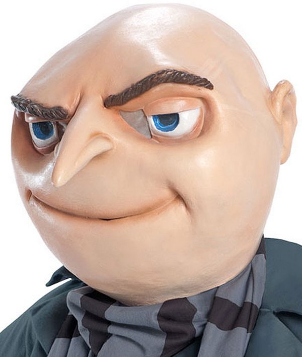 Máscara Adulto Gru Meu Malvado Favorito Máscara Adulto Gru Meu Malvado Favorito