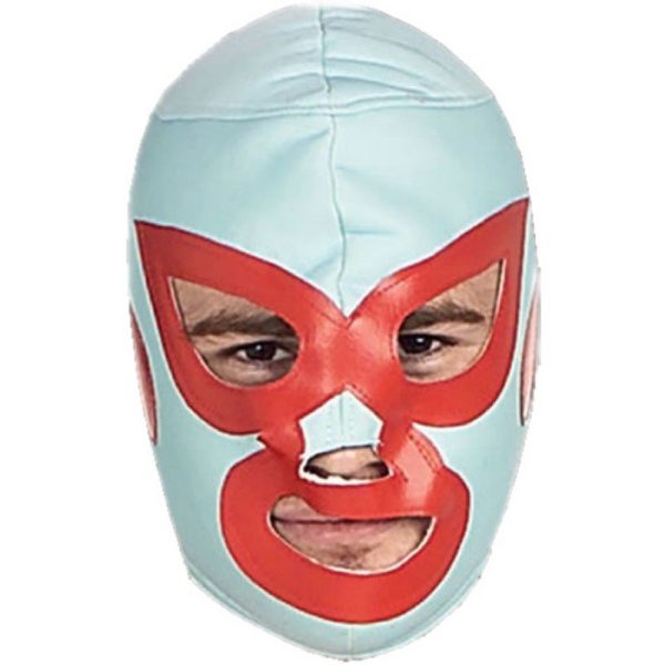Máscara Adulto Nacho Libre Luxo Máscara Adulto Nacho Libre Luxo