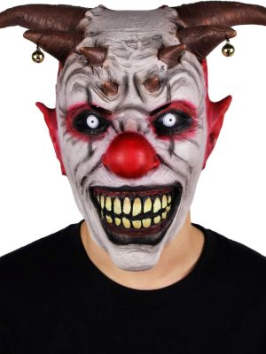 Máscara Bobo da Corte Maléfico Adulto Luxo