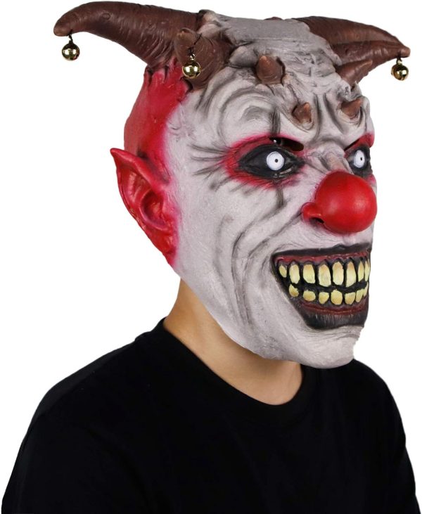 Máscara Bobo da Corte Maléfico Adulto Luxo Máscara Bobo da Corte Maléfico Adulto Luxo