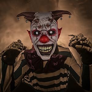 Máscara Bobo da Corte Maléfico Adulto Luxo Máscara Bobo da Corte Maléfico Adulto Luxo
