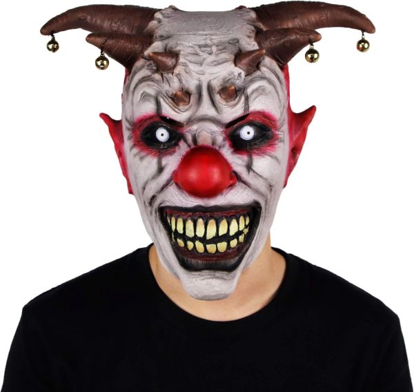 Máscara Bobo da Corte Maléfico Adulto Luxo Máscara Bobo da Corte Maléfico Adulto Luxo