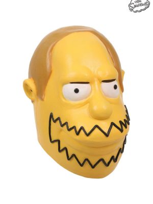 Máscara Comic Book Guy Os Simpsons Adulto Máscara Comic Book Guy Os Simpsons Adulto
