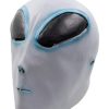 Máscara de Alien Extraterrestre Cinza