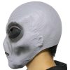 Máscara de Alien Extraterrestre Luxo Cinza