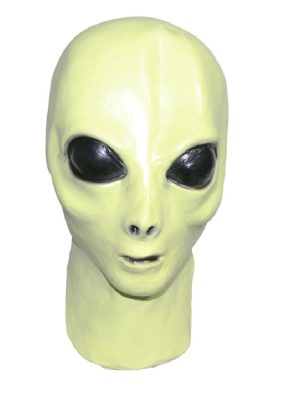 Máscara de Alien Extraterrestre Verde