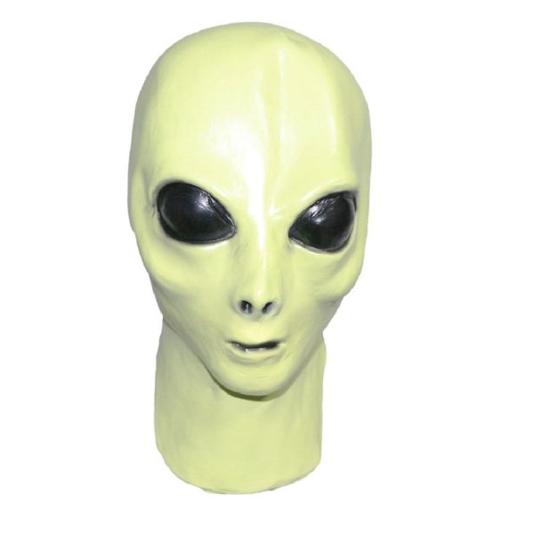 Máscara de Alien Extraterrestre Verde Máscara de Alien Extraterrestre Verde