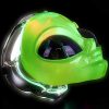 Máscara de Alien Extraterrestre Verde com Luz