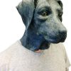 Máscara de Cachorro Labrador Vinil Animal Luxo