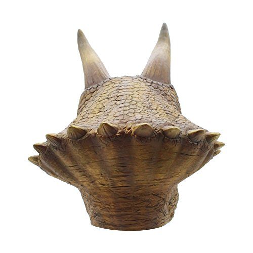 Máscara de Dinossauro Triceratopes Máscara de Dinossauro Triceratopes
