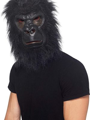 Máscara de Latex Gorila Macaco Ralística Máscara de Latex Gorila Macaco Ralística
