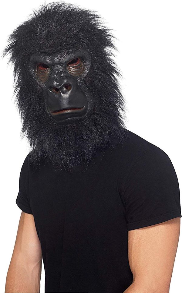 Máscara de Latex Gorila Macaco Ralística Máscara de Latex Gorila Macaco Ralística