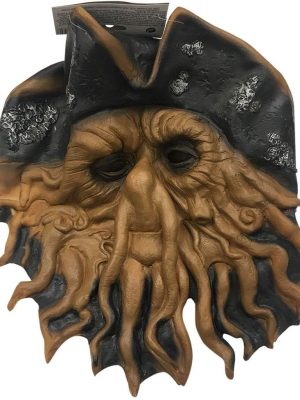 Máscara de Polvo Pirate Davy Jones Luxo