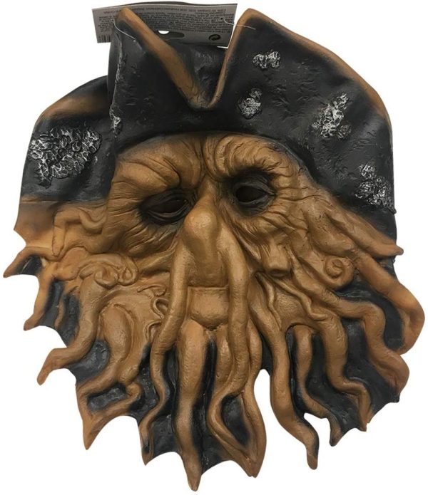 Máscara de Polvo Pirate Davy Jones Luxo Máscara de Polvo Pirate Davy Jones Luxo