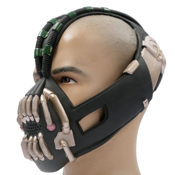 Máscara do Bane Latex Bronze Máscara do Bane Latex Bronze