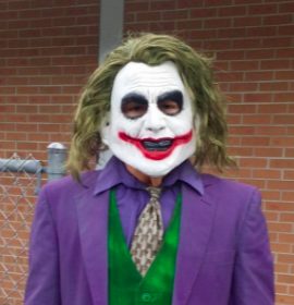 Máscara do Coringa Adulto Batman Cavaleiro das Trevas Elite Máscara do Coringa Adulto Batman Cavaleiro das Trevas Elite