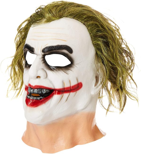 Máscara do Coringa Adulto Batman Cavaleiro das Trevas Elite Máscara do Coringa Adulto Batman Cavaleiro das Trevas Elite