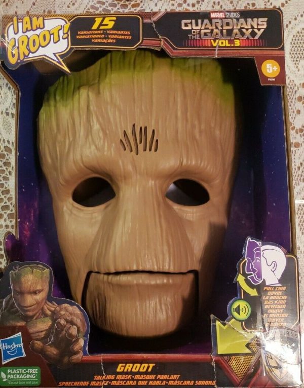 Máscara Groot Guardiões da Galaxia