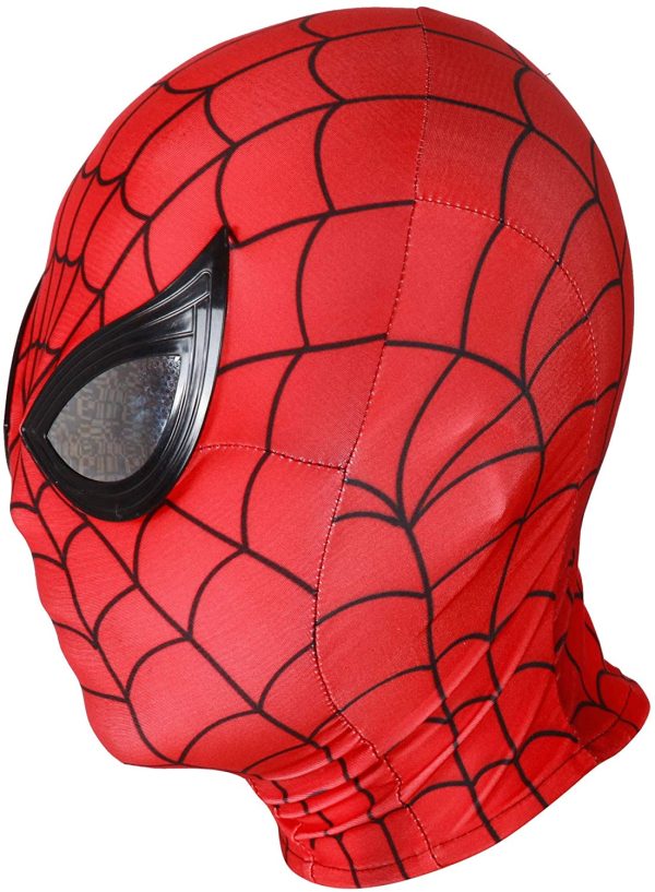 Máscara Homem Aranha Adulto e Infantil Luxo 1 Máscara Homem Aranha Adulto e Infantil Luxo 1