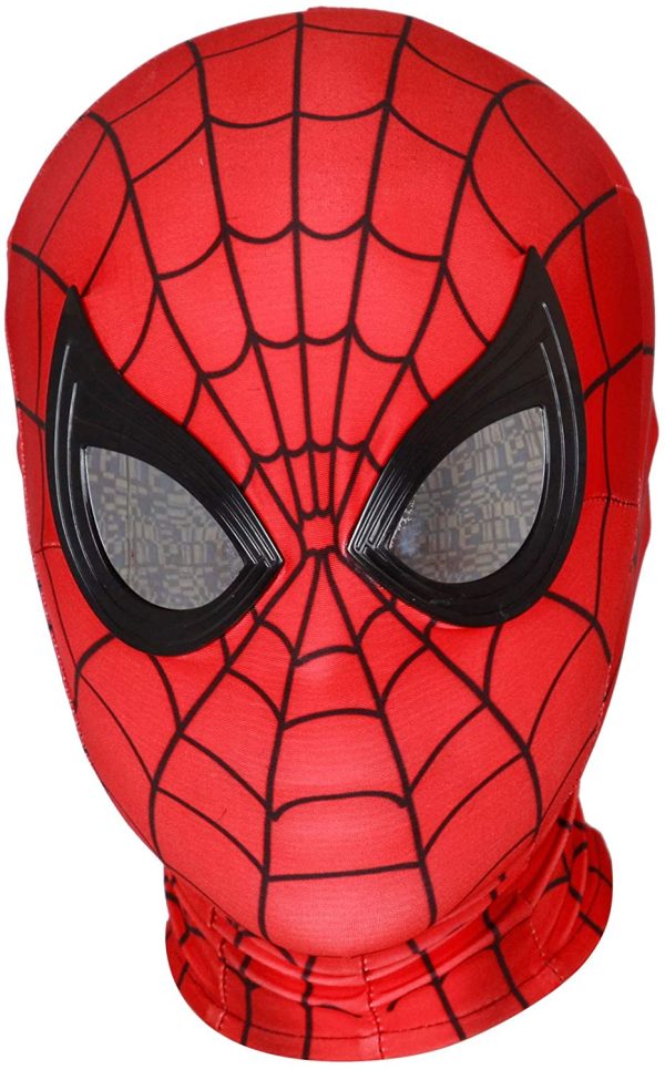 Máscara Homem Aranha Adulto e Infantil Luxo 1 Máscara Homem Aranha Adulto e Infantil Luxo 1