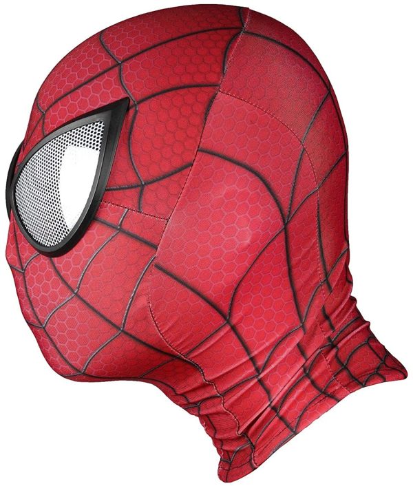 Máscara Homem Aranha Adulto e Infantil Luxo 2 Máscara Homem Aranha Adulto e Infantil Luxo 2