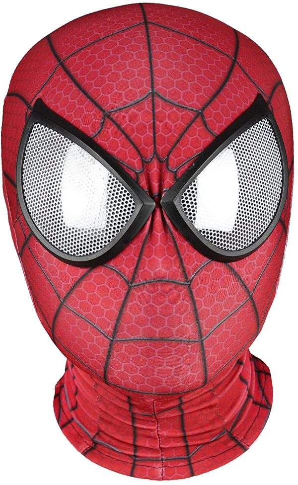 Máscara Homem Aranha Adulto e Infantil Luxo 3 Máscara Homem Aranha Adulto e Infantil Luxo 3