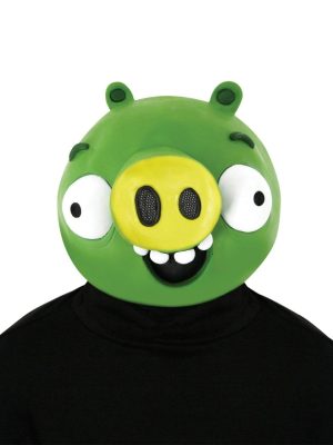 Máscara Latex Angry Birds Porco Verde Máscara Latex Angry Birds Porco Verde