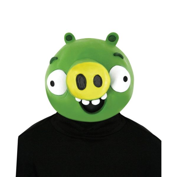 Máscara Latex Angry Birds Porco Verde Máscara Latex Angry Birds Porco Verde