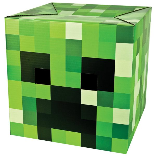 Máscara Minecraft Creeper Infantil Máscara Minecraft Creeper Infantil