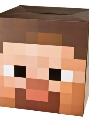 Máscara Minecraft Steve Infantil
