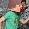 Máscara Minecraft Steve Infantil
