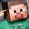 Máscara Minecraft Steve Infantil