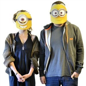 Máscara Minion Stuart do Meu Malvado Favorito Máscara Minion Stuart do Meu Malvado Favorito