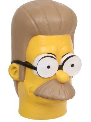 Máscara Ned Flanders Os Simpsons Adulto Máscara Ned Flanders Os Simpsons Adulto