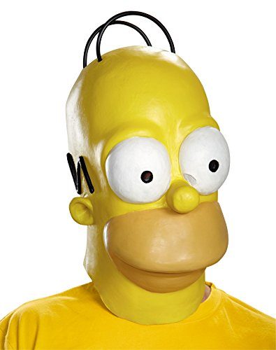 Máscara Os Simpsons Homer Clássica Máscara Os Simpsons Homer Clássica
