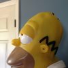 Máscara Os Simpsons Homer Luxo